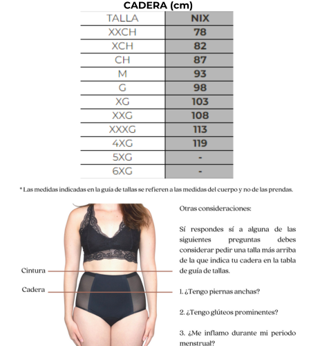 Traje de baño para periodo Nix