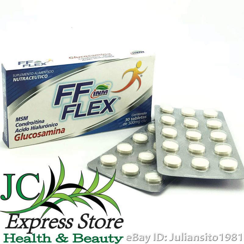 FF Flex Suplemento Alimenticio 30 Tabletas 500 mg Ferrato 