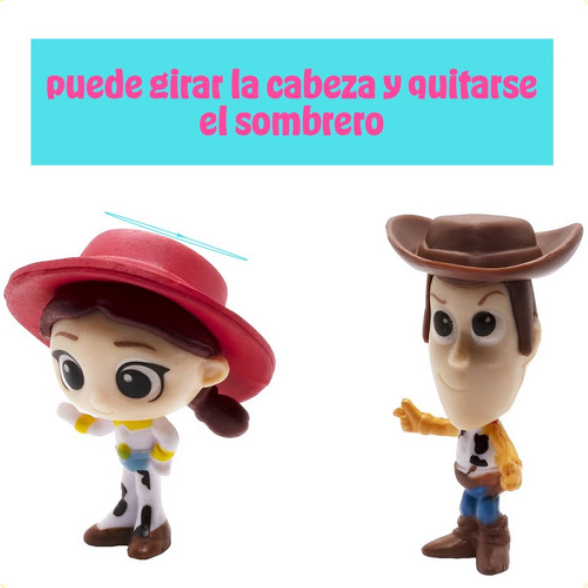 Juguetes Toy Story Coleccion 17 Pzas Mini Buzz Woody colores