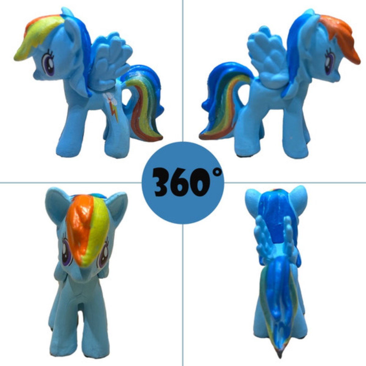 My Little Pony Set De Para Niños Mini Juguete 12 Piezas multicolor