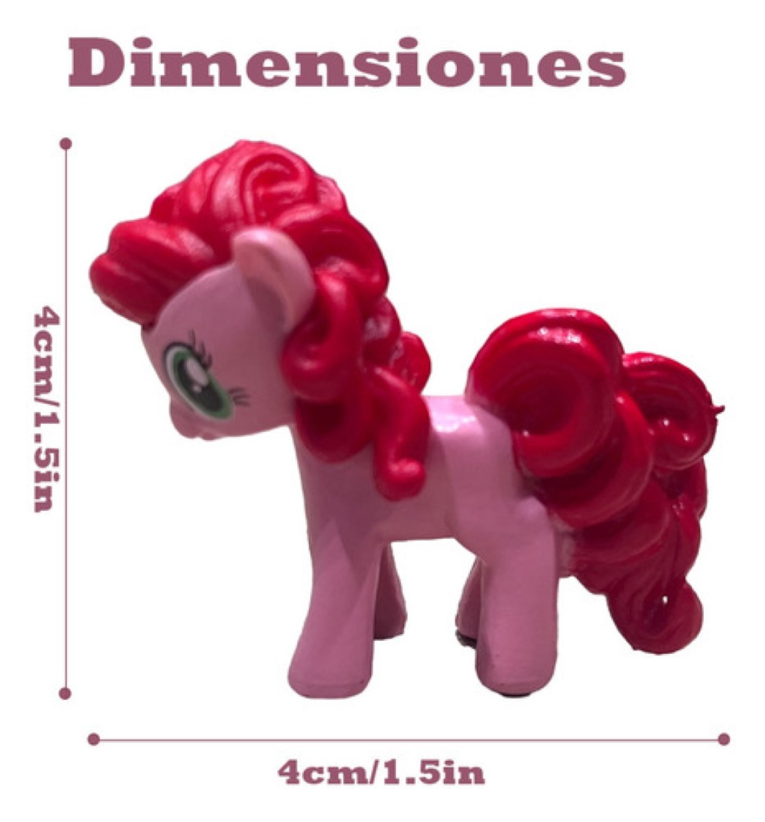 My Little Pony Set De Para Niños Mini Juguete 12 Piezas multicolor