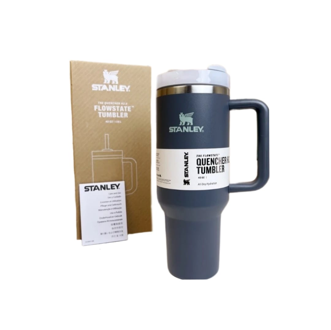 Vaso Termo Liso Color Azul Marino 1.19L Stanley Flowstate Tumbler