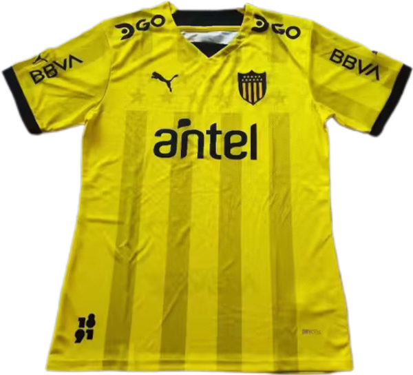 Increible! Jersey Peñarol Uruguay 2024 Tercero Edicion Especial Amarillo Talla S
