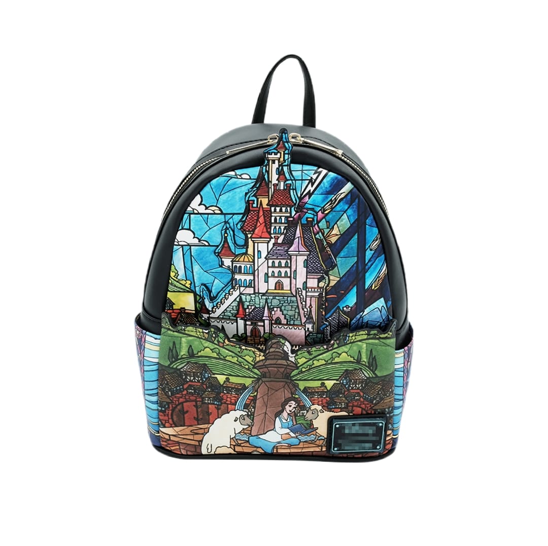 Mochila Pequeña Diseño La Bella y la Bestia Loungefly