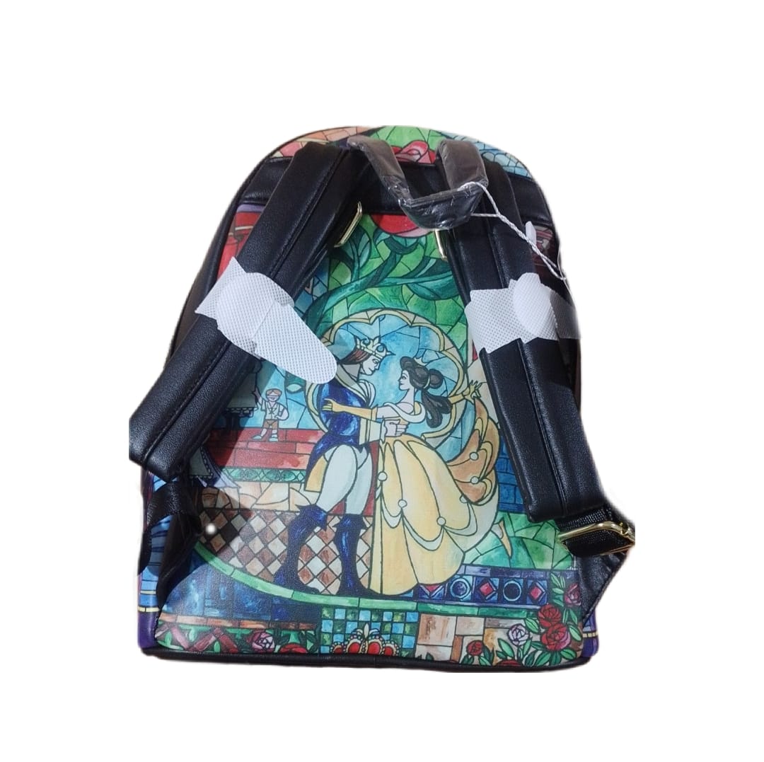 Mochila Pequeña Diseño La Bella y la Bestia Loungefly