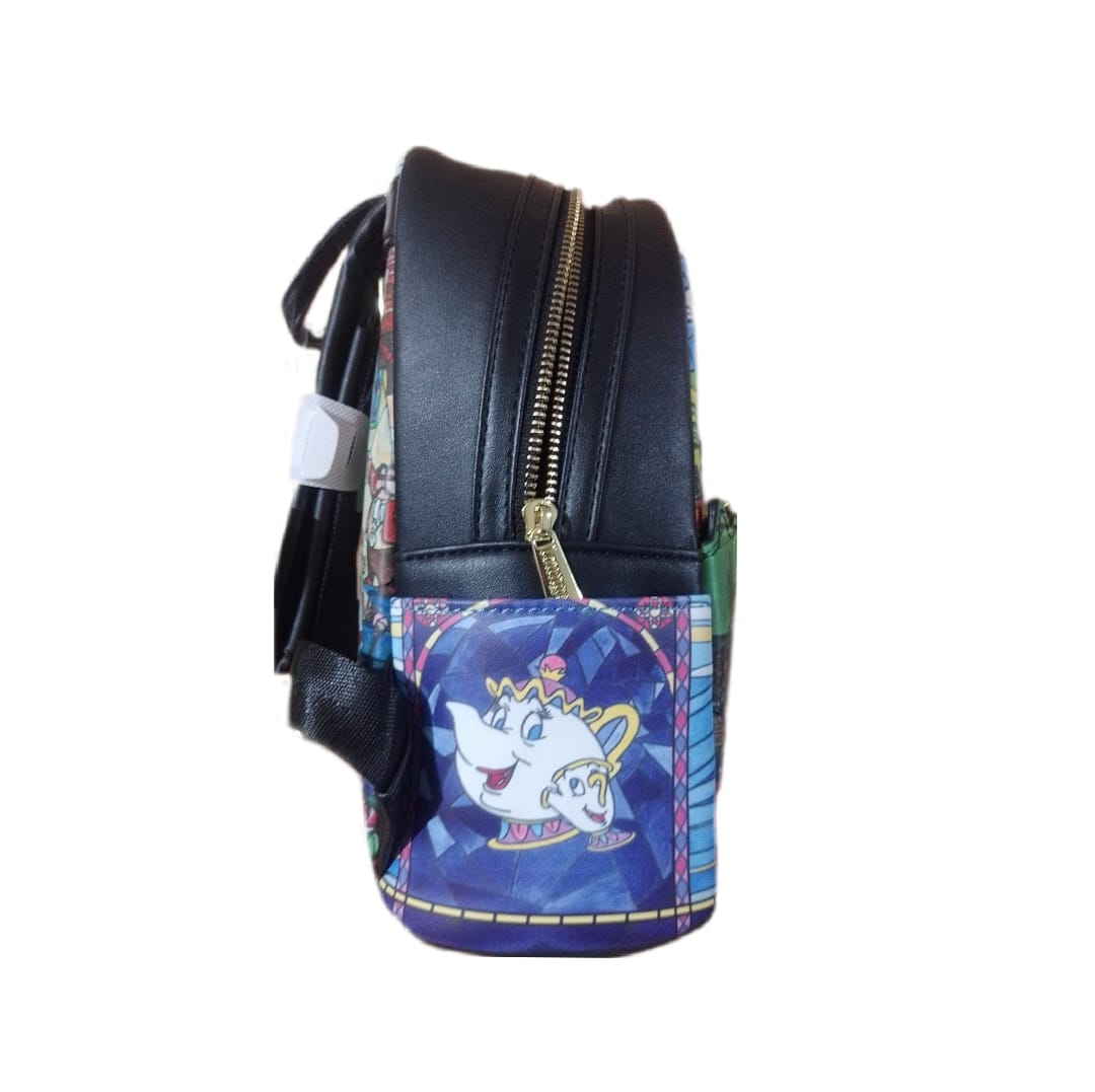 Mochila Pequeña Diseño La Bella y la Bestia Loungefly