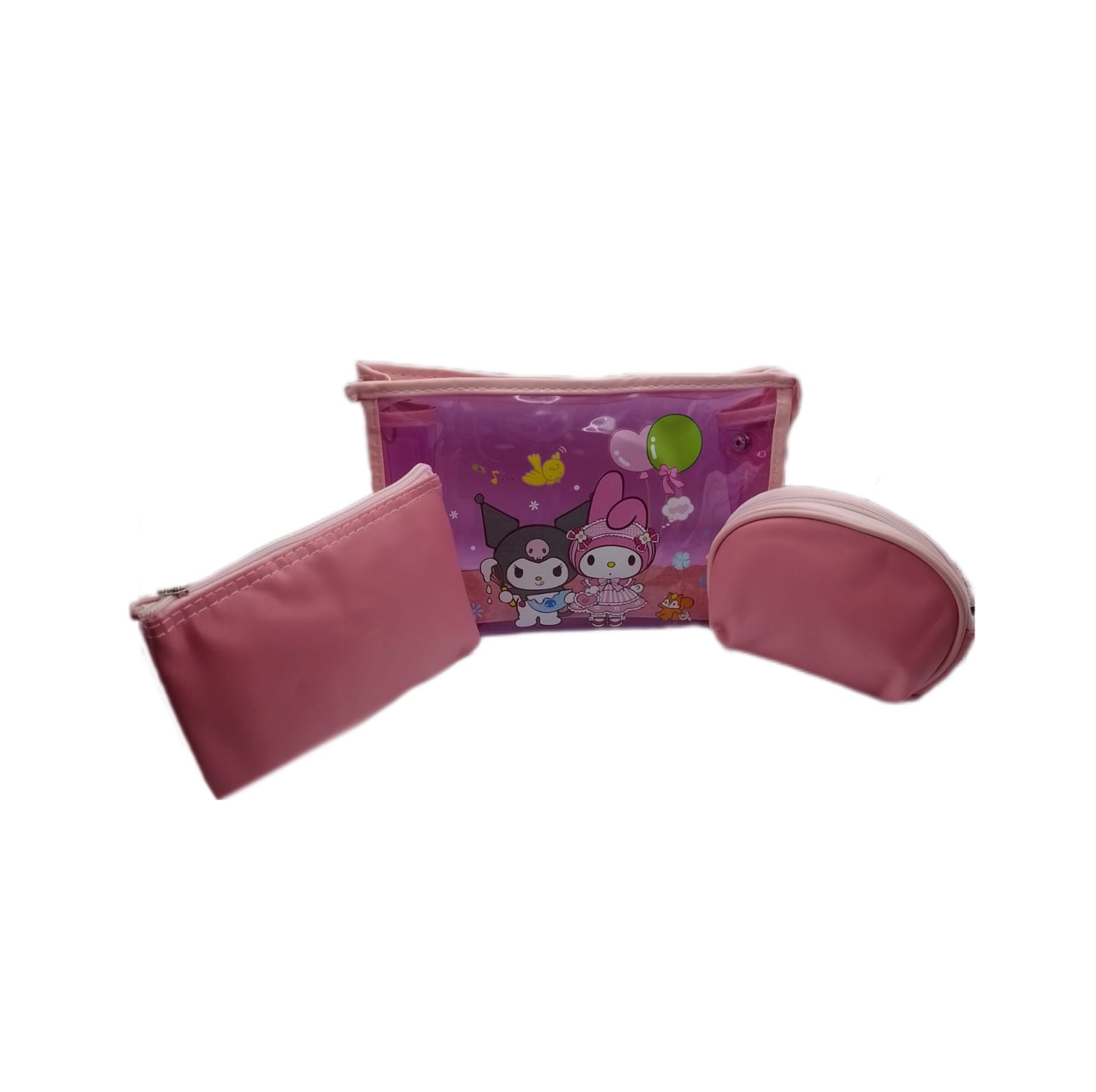 Cosmetiquera Impermeable set de 3 piezas