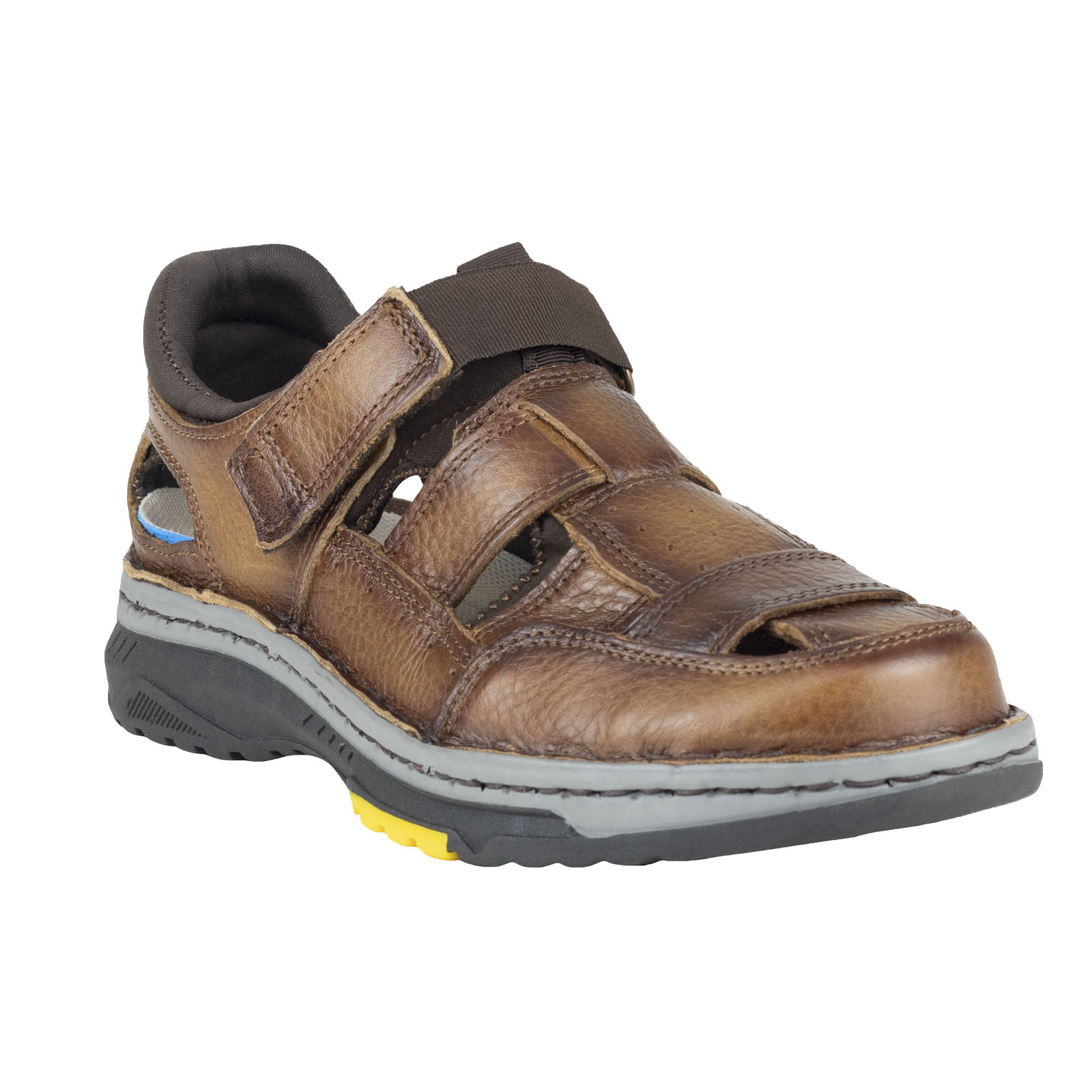 Huarache Sandalia Outdoor Lobo Solo Hombre 6517 Camel Piel