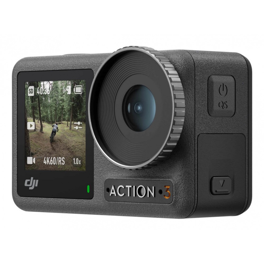 Cámara Dji Osmo Action 3 Standard Combo 4k, 120 Fps, Color Negro. 