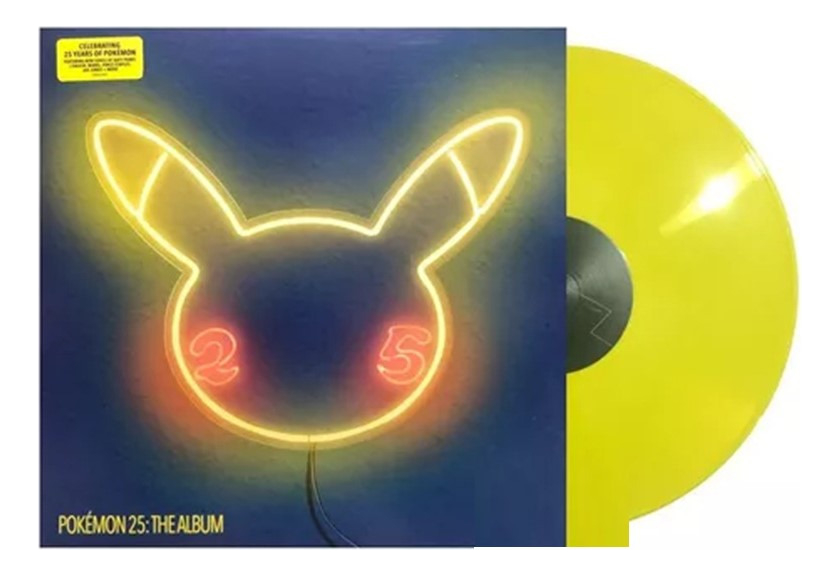 Pokemon 25 Years The Album Lp Vinyl 12" / Amarillo.