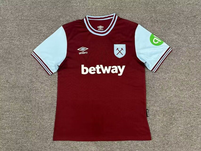Nuevo! Jersey Westham United 2024/2025 Titular Local Parche Premiel Talla M