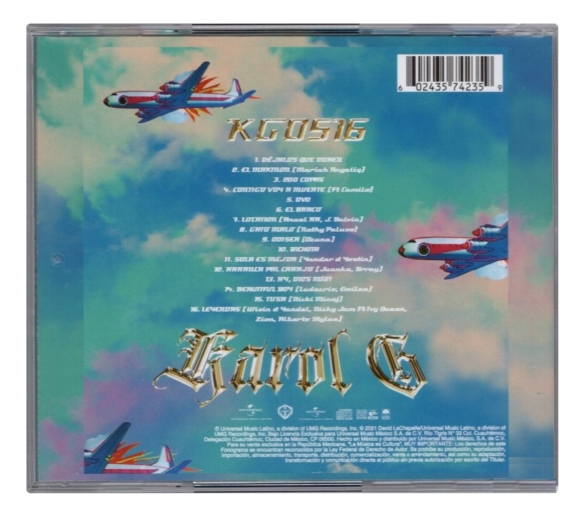 Karol G - Kg0516 - Disco Cd