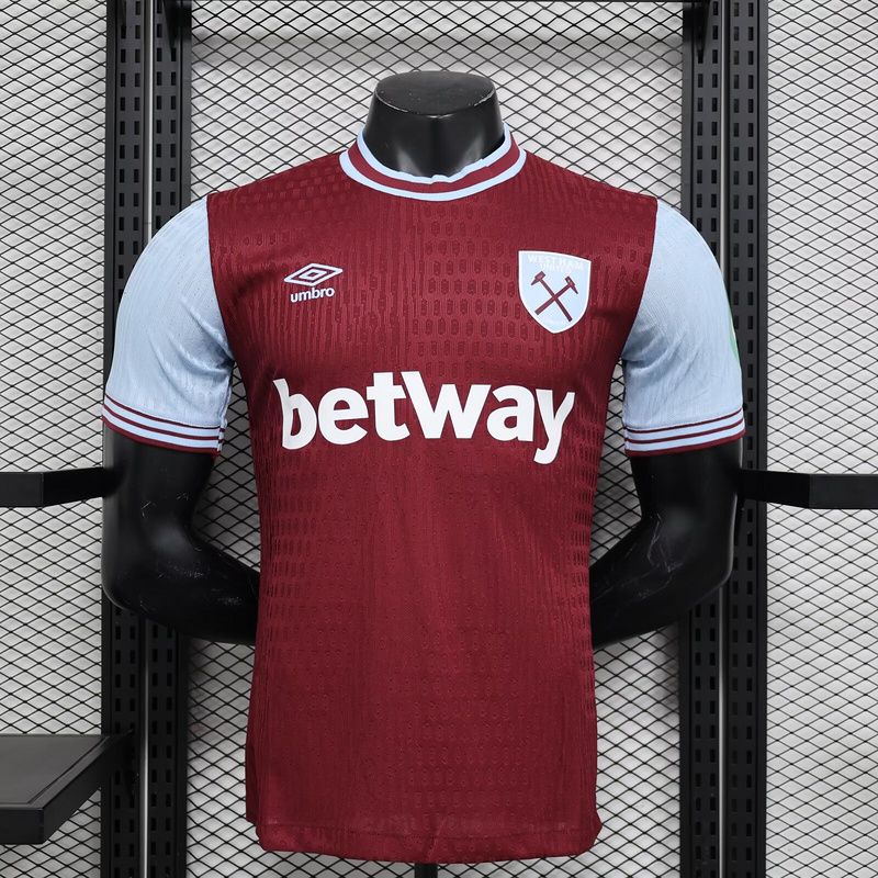 Nuevo! Jersey Westham United 2024/2025 Titular Local Edson Alvarez 19 Europa League Talla XL
