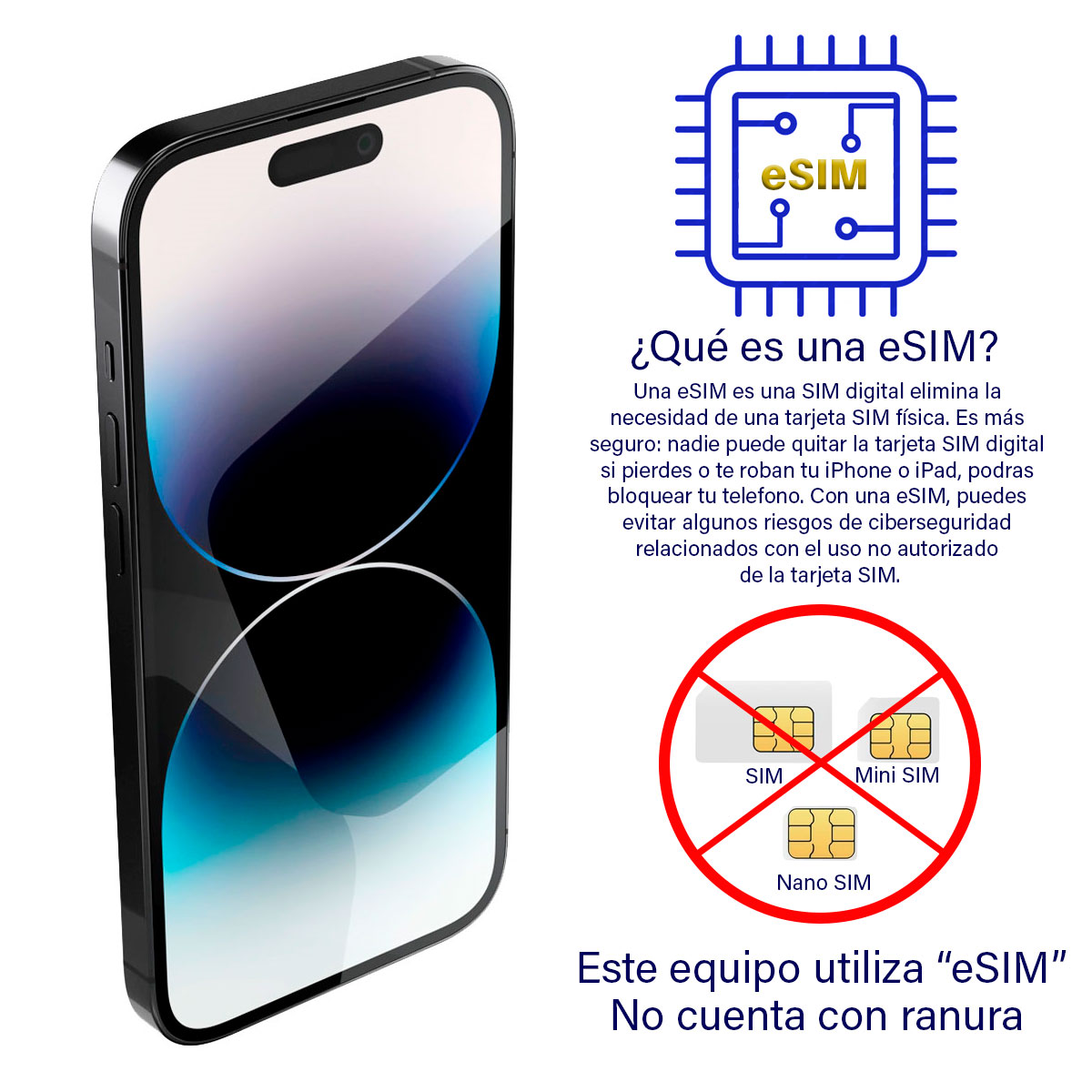Apple iPhone 14 Pro Max 1 TB Negro Reacondicionado eSIM