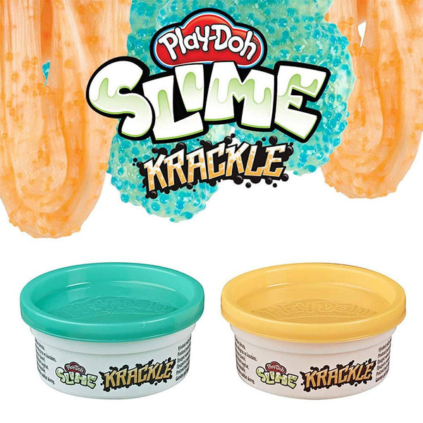 Slime Krackle Slime Play Doh Naranja/Verde Hasbro