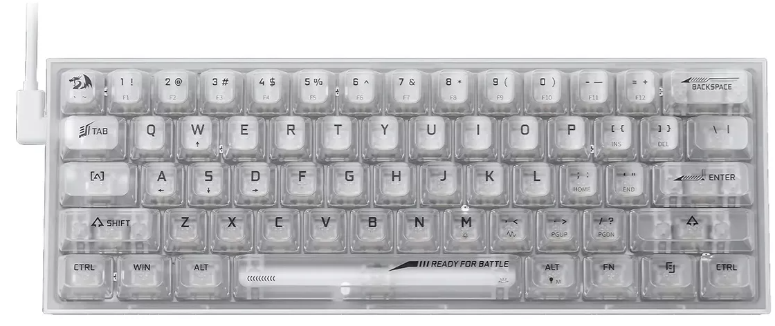 Teclado Gamer Redragon Fizz Rgb K617-ct