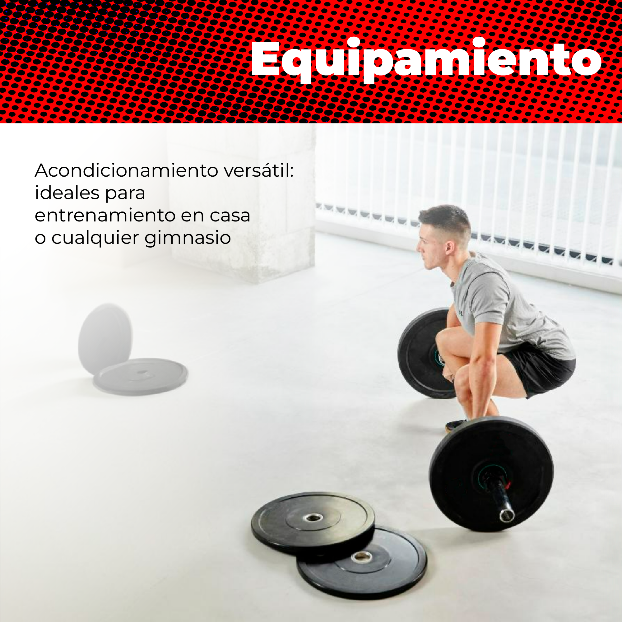 Disco Olímpico Azul X-rush 20 Kg