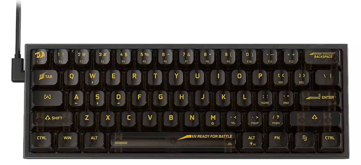 Teclado Gamer Redragon Fizz Rgb K617-ctb