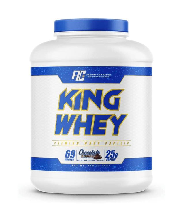 Proteina King Whey 2.3kg 69 serv Brownie 