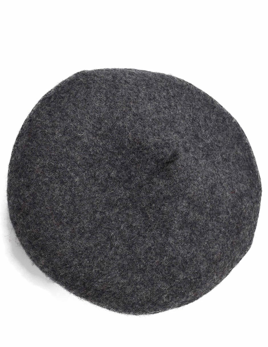 Boina Francesa Gris de Lana 