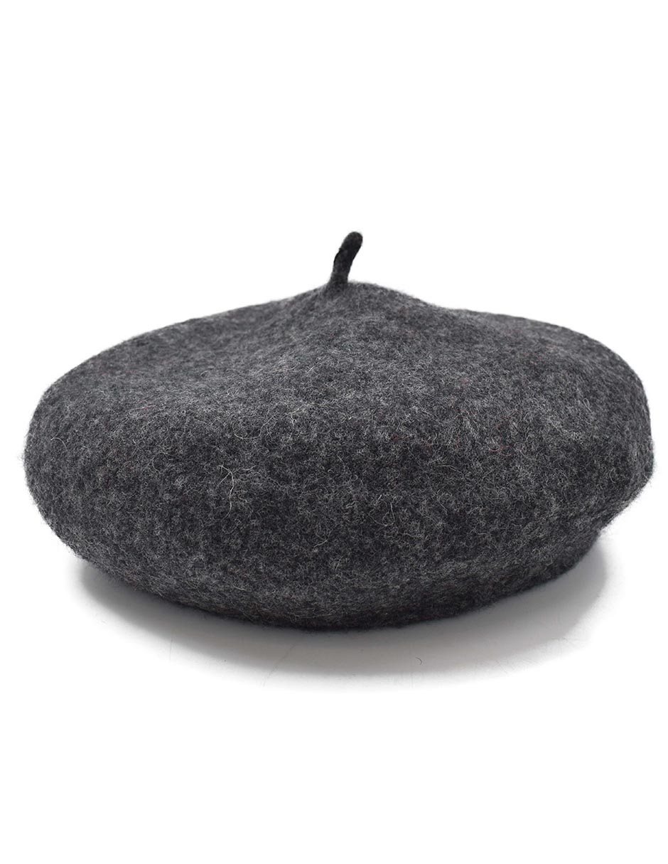 Boina Francesa Gris de Lana 