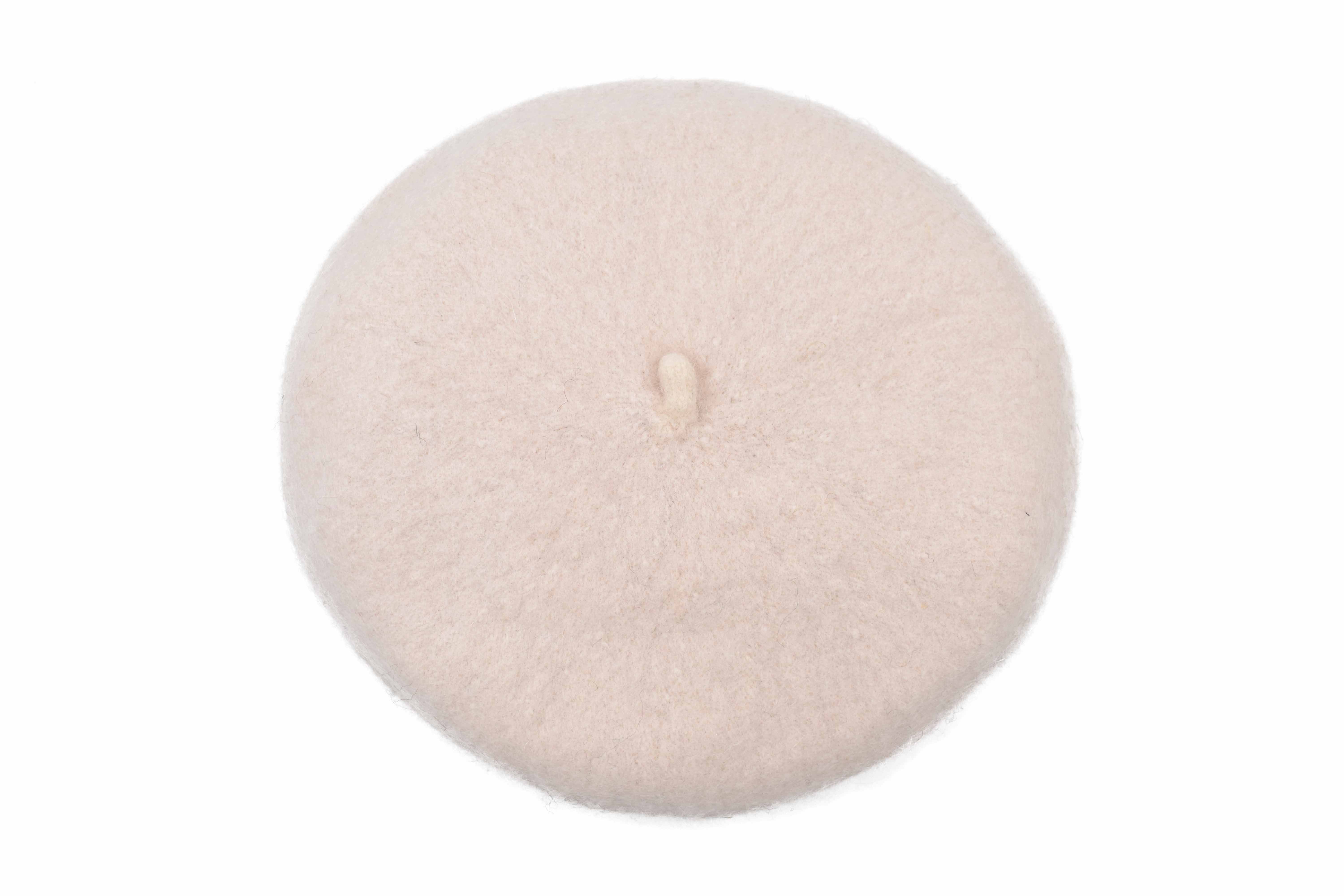 Boina Francesa Blanco de Lana 