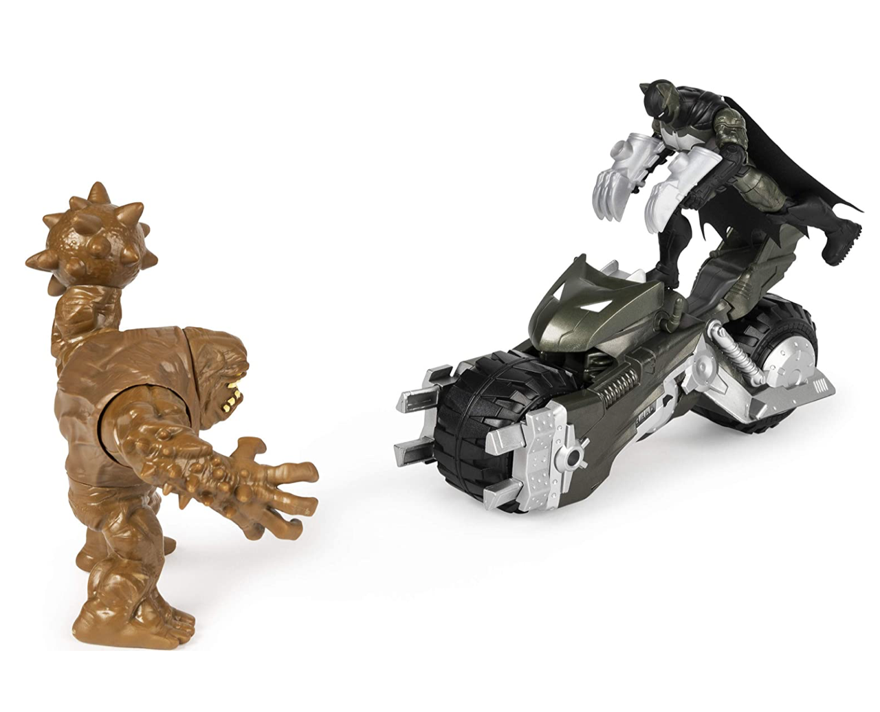 Batman Batimoto Con figuras Spin Master