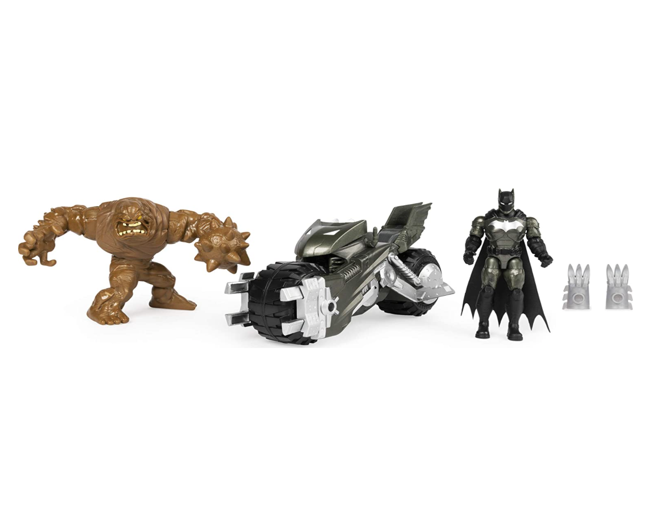 Batman Batimoto Con figuras Spin Master