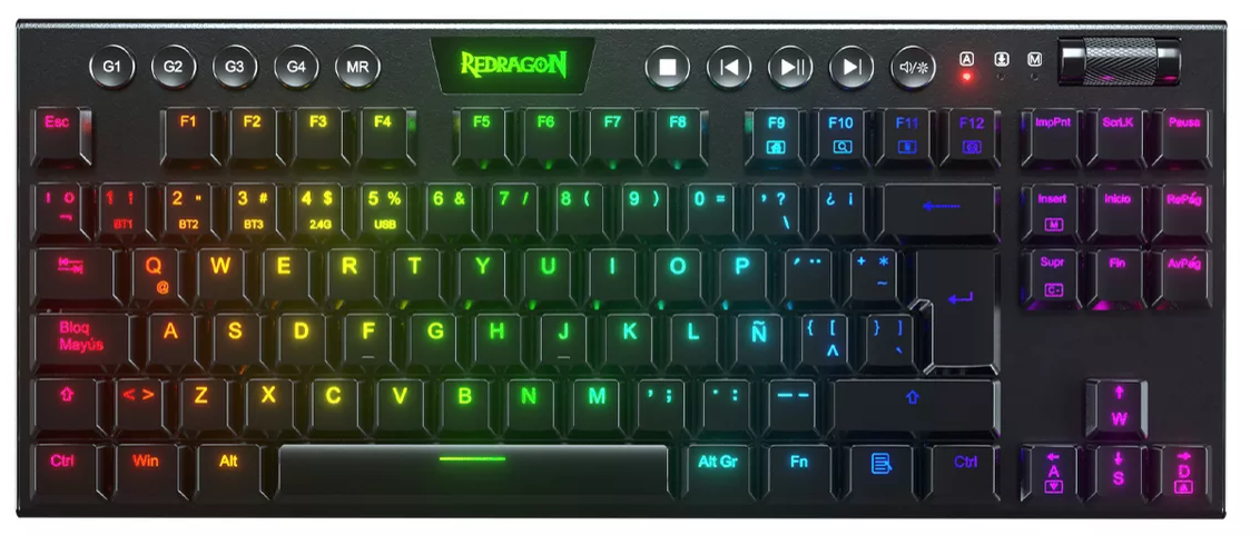 Teclado Gamer Mecanico Redragon - K621-RGB-SP 