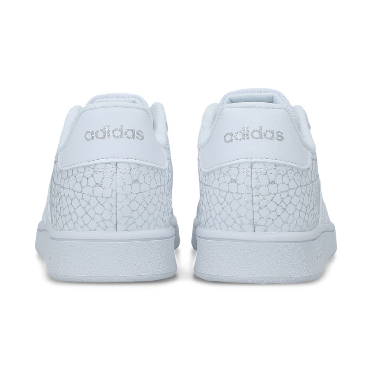 Tenis Casual Adidas Gran Court k Blanco-Niñas FW4575.
