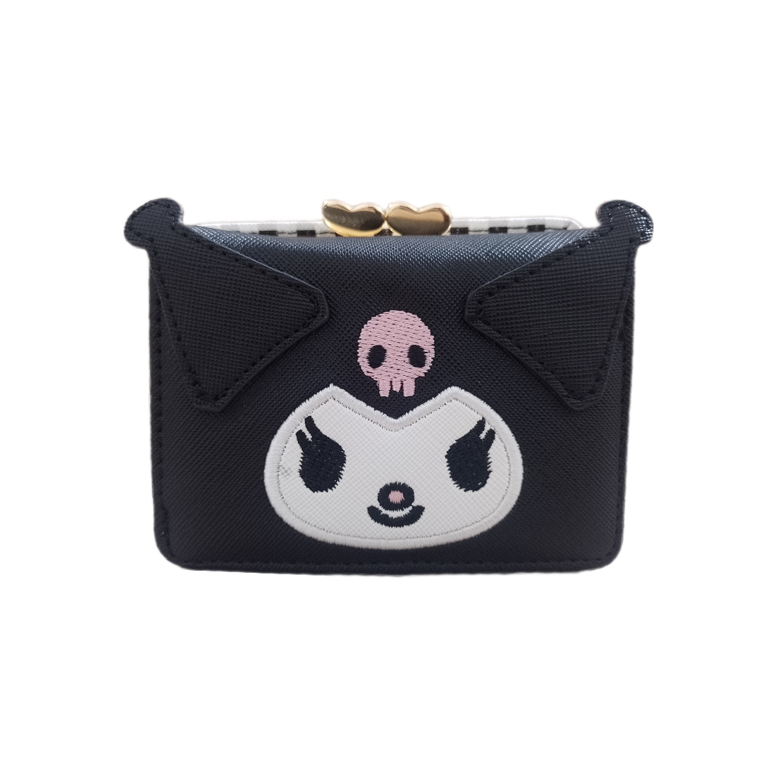Cartera para dama Sanrio Hello Kitty Kuromi Cinnamoroll Melody Pompompurin