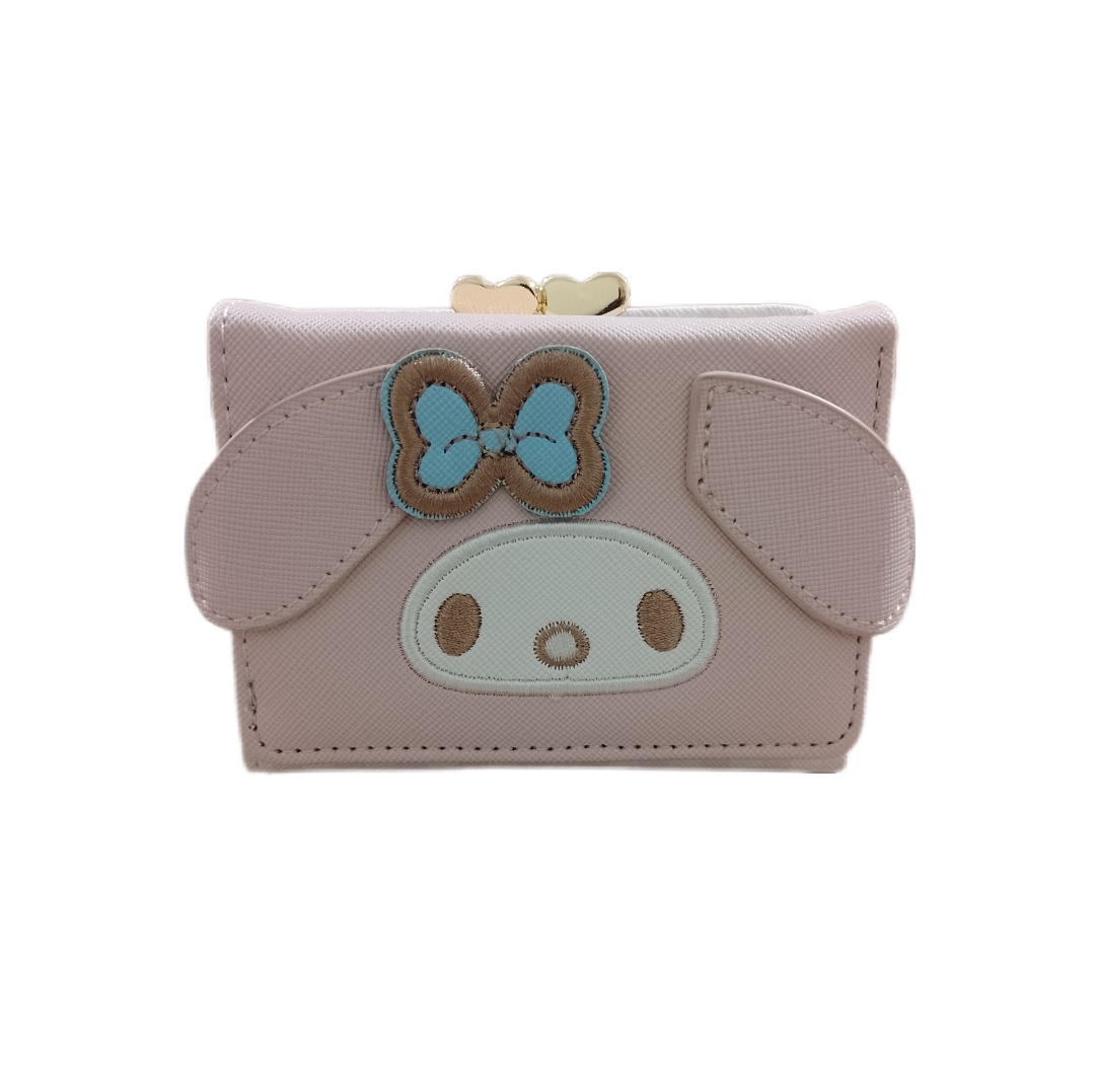 Cartera para dama Sanrio Hello Kitty Kuromi Cinnamoroll Melody Pompompurin