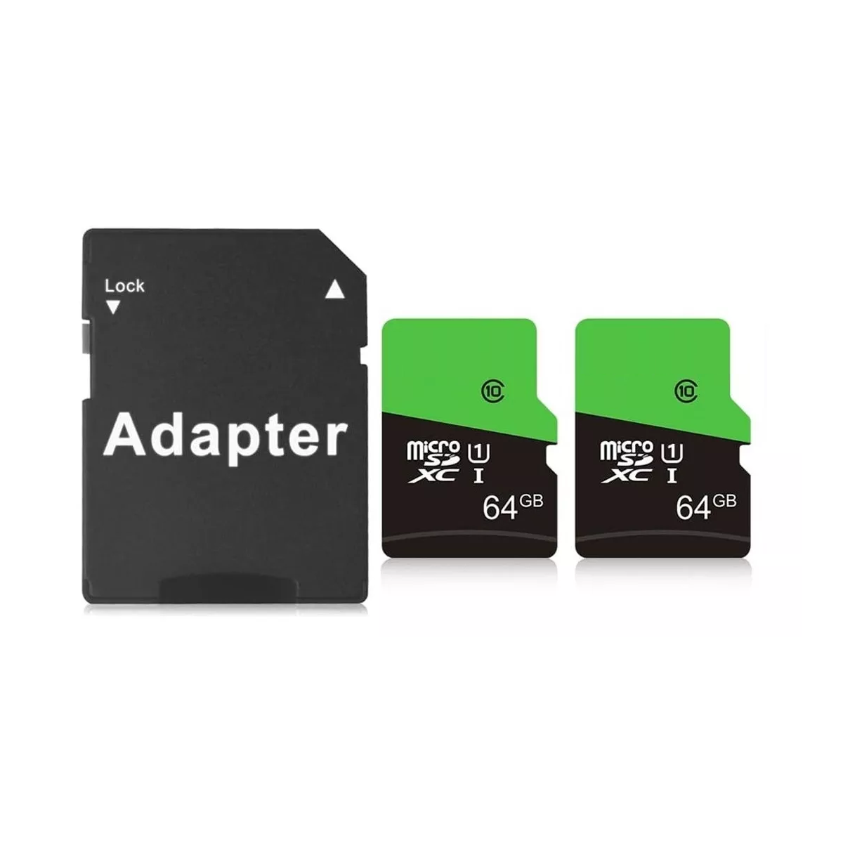 Memoria Micro Sd 64gb Kexin Clase 10 2 Piezas