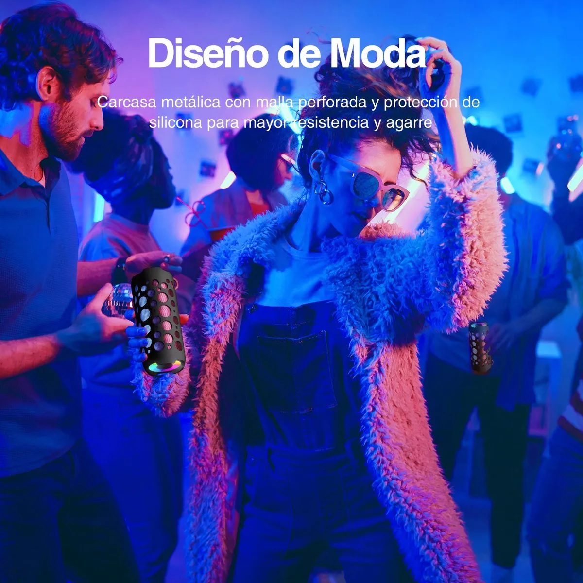 Bocina Bluetooth Con Tws Audífonos Recargable Altavoz K045