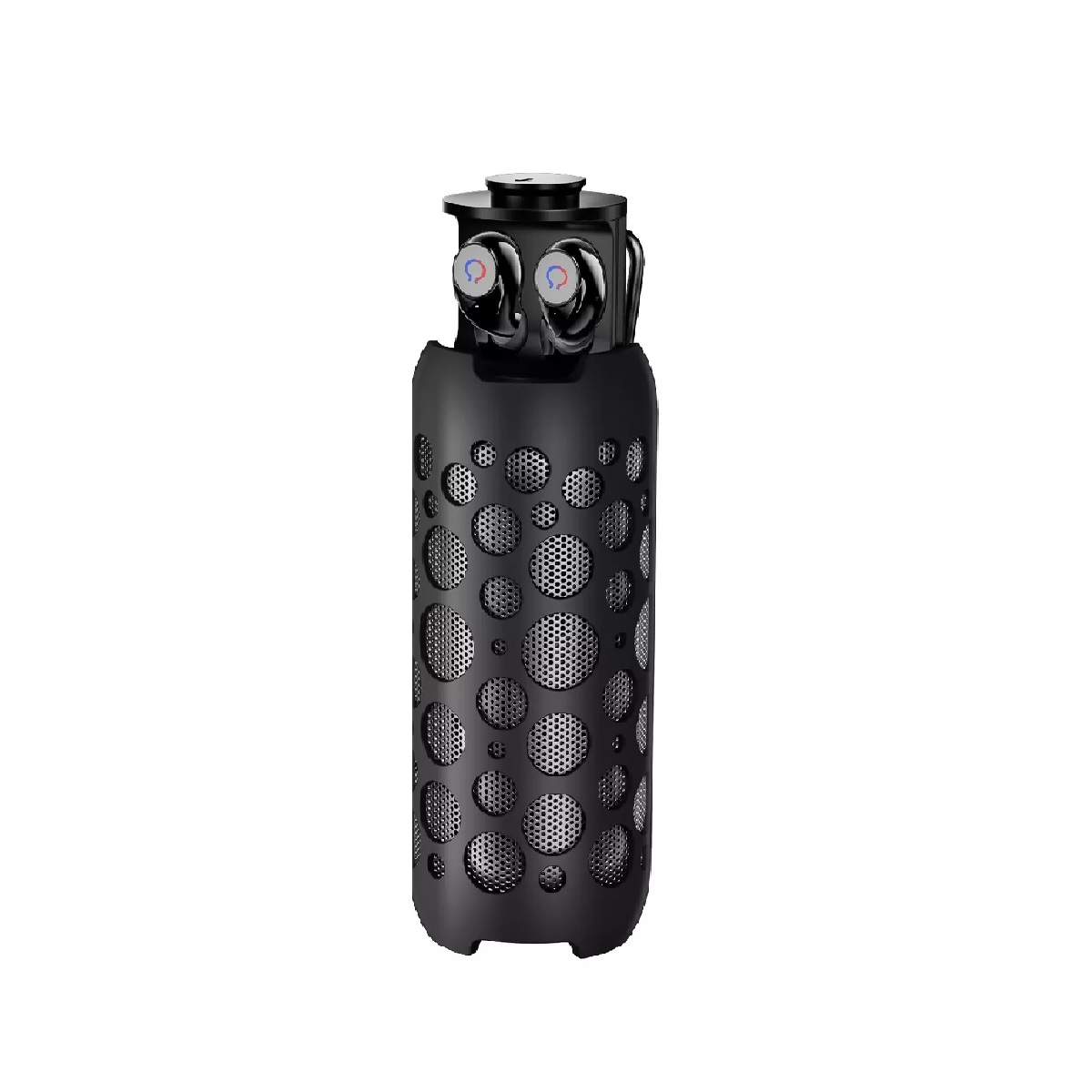 Bocina Bluetooth Con Tws Audífonos Recargable Altavoz K045