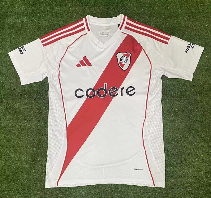 Nuevo! Jersey River Plate 2024/2025 Titular Local Blanco Niño Youth Talla 6 - 7 años