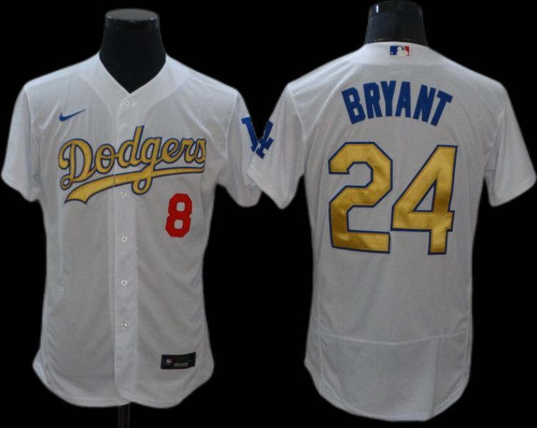 Maravilloso! Jersey Beisbol Dodgers Los Angeles BORDADO Blanco Gold Ohtani 17 Talla S
