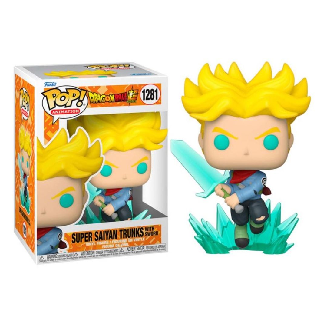 Funko Pop! Animation: Dragon Ball Super - Super Saiyan Trunks con Espada #1281