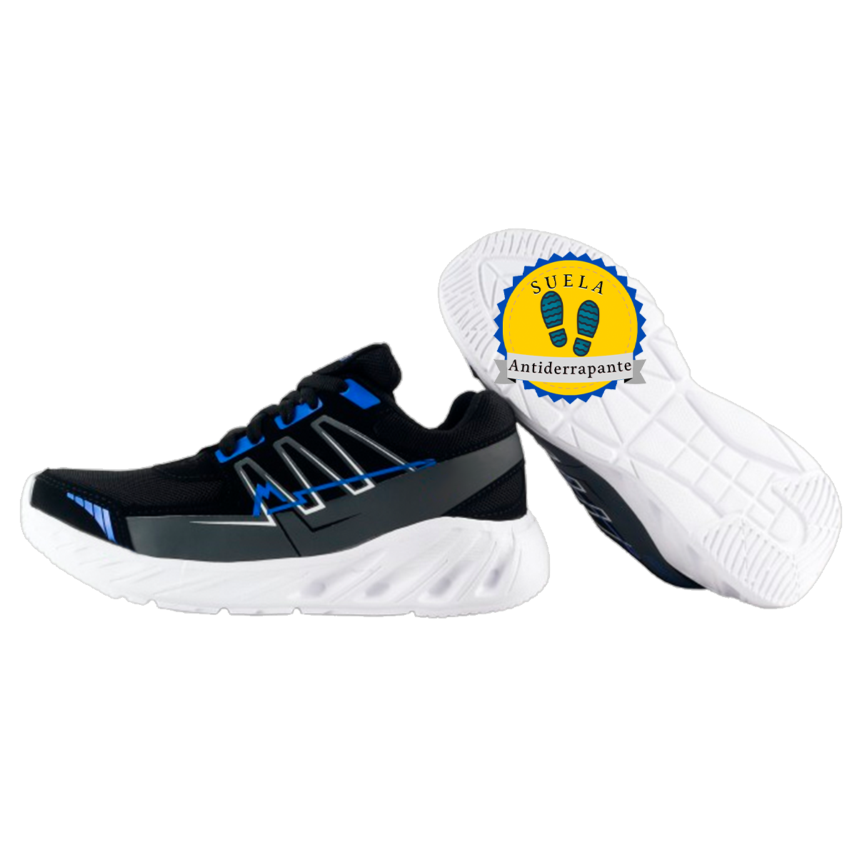 Tenis Hombre Deportivos Running Cómodos Casual Gym 06-NOR