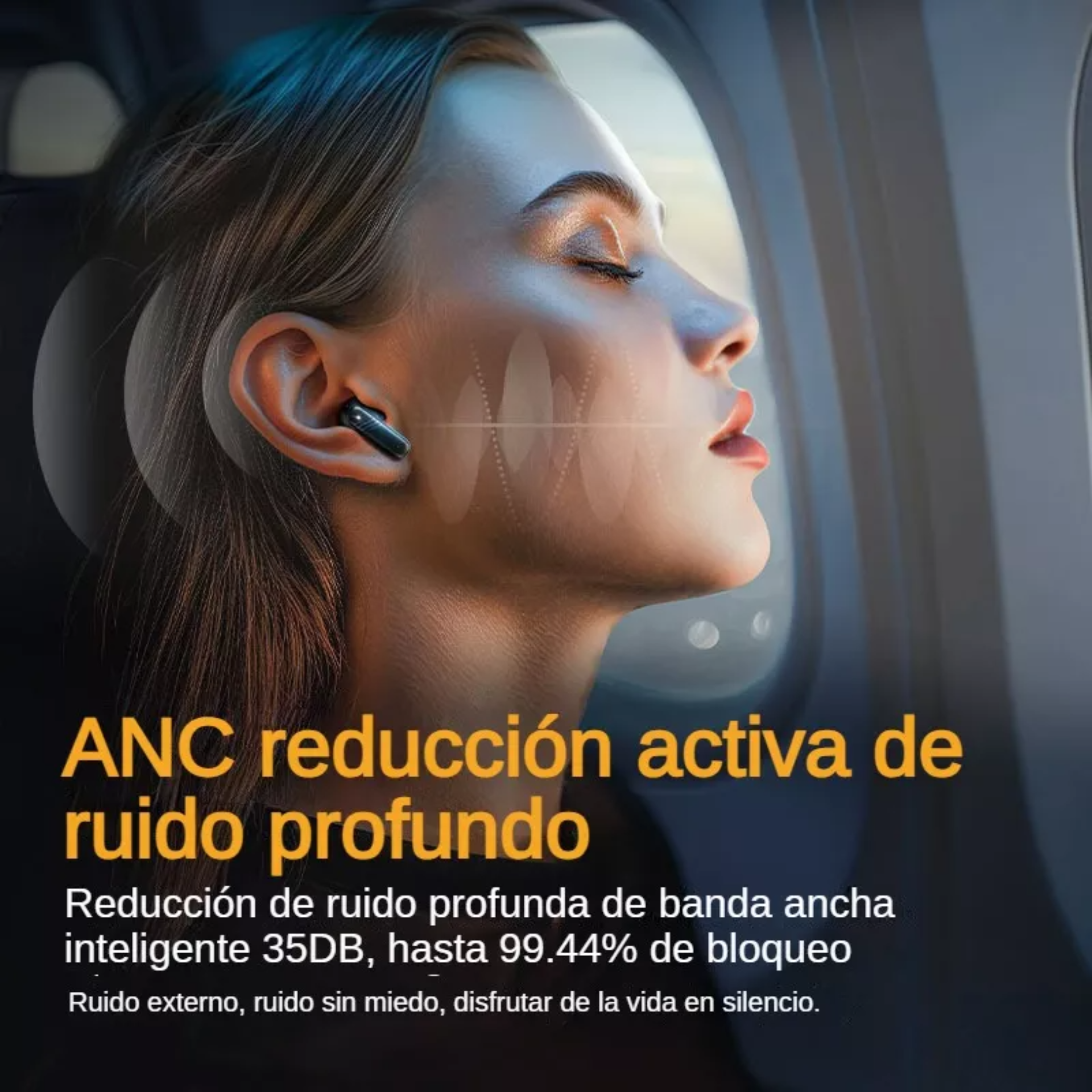 Pantalla Inteligente Lcd Intraural Bluetooth De Audifonos