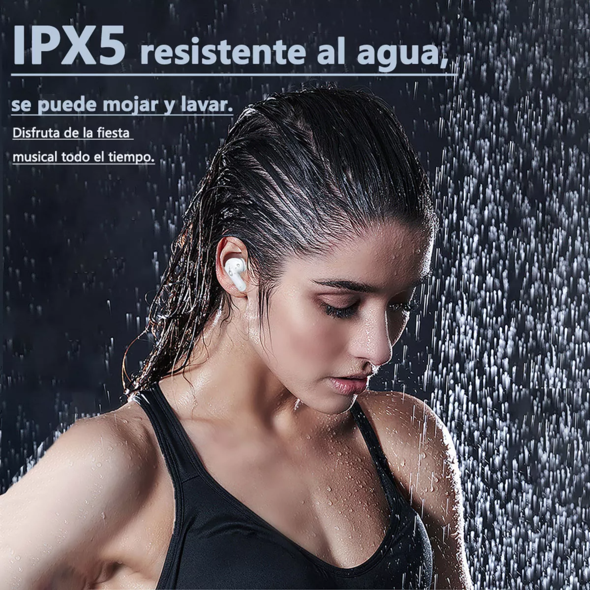 Pantalla Inteligente Lcd Intraural Bluetooth De Audifonos