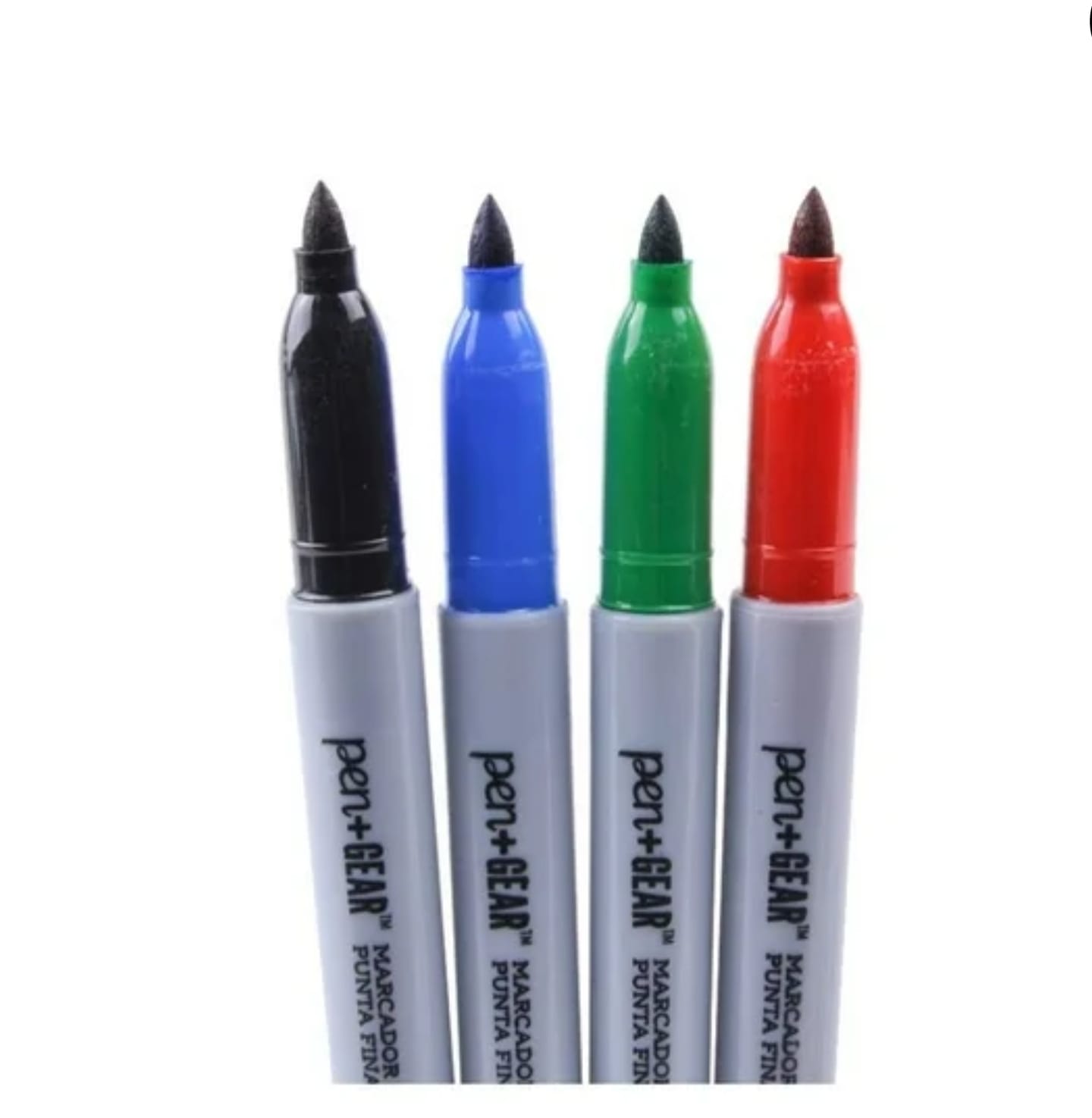 Set De Plumones, Marcadores Y Boligrafos Pen+gear