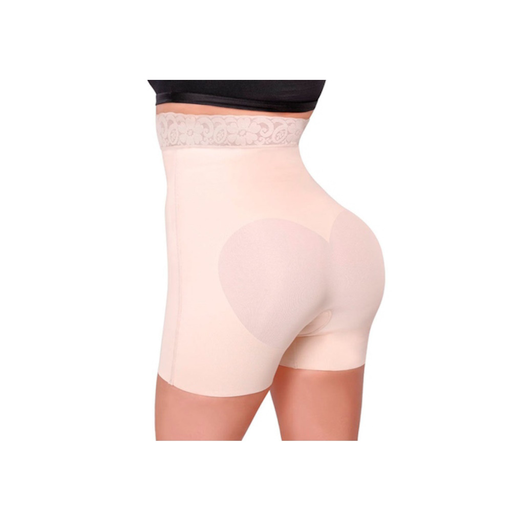 Faja Pantalón Corto Hilado D/Cobre Beige Talla XL Medivaric