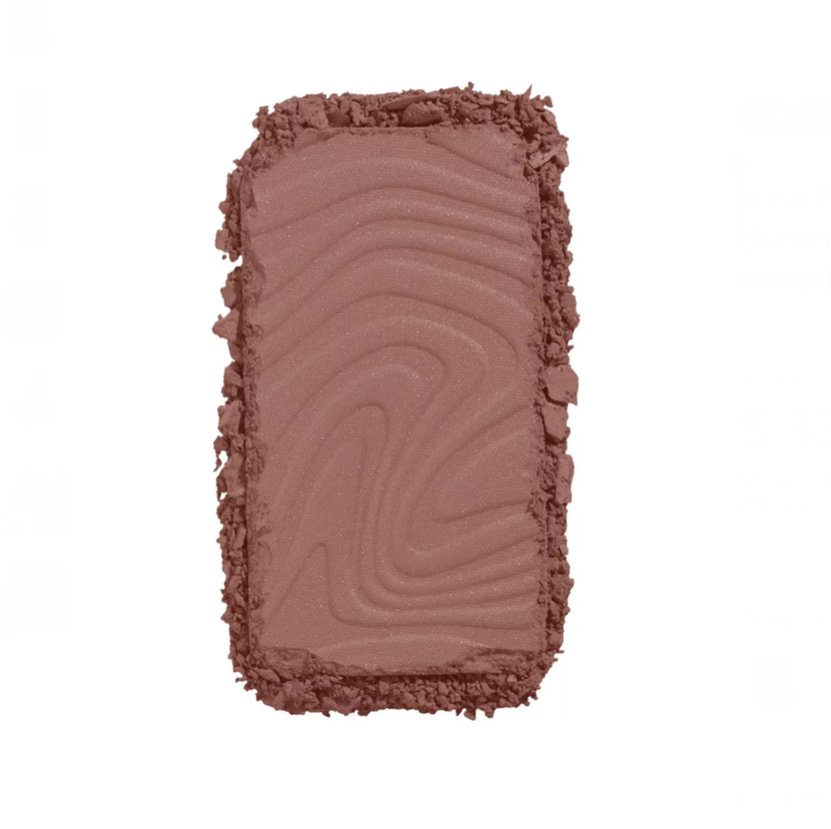 NYX Professional Makeup Buttermelt Bronzer 6mL maquillaje biscuit