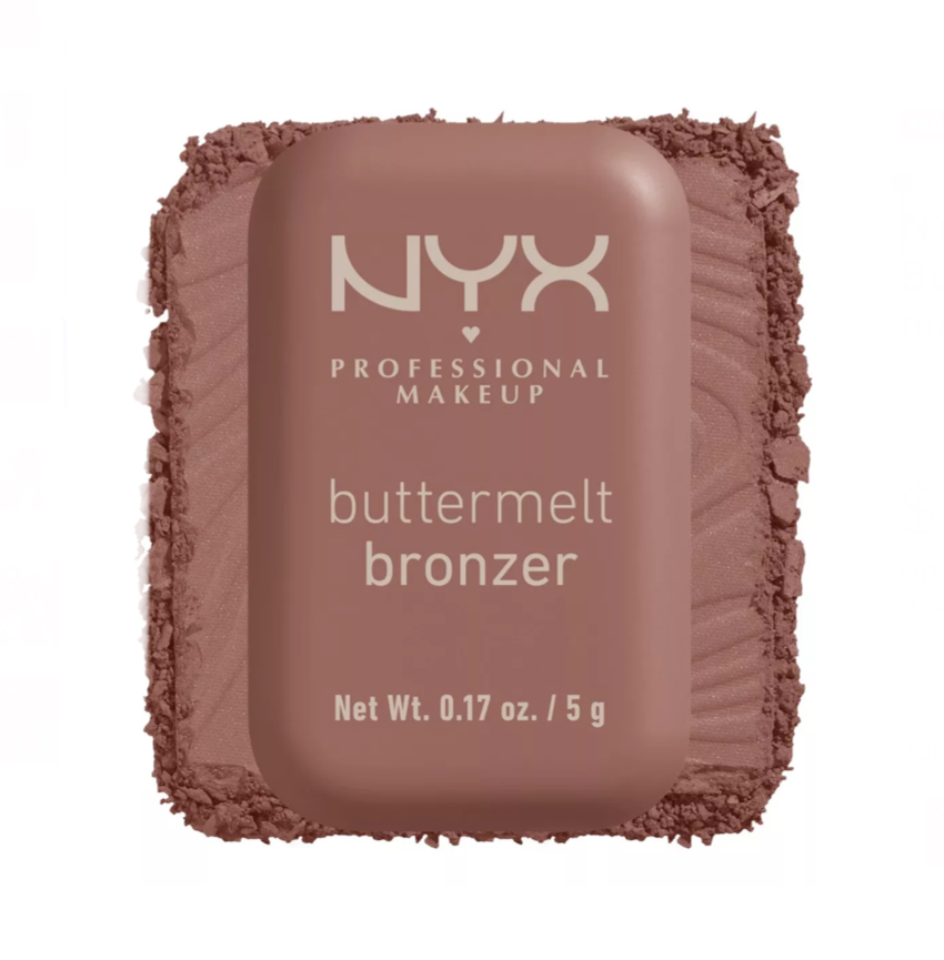 NYX Professional Makeup Buttermelt Bronzer 6mL maquillaje biscuit