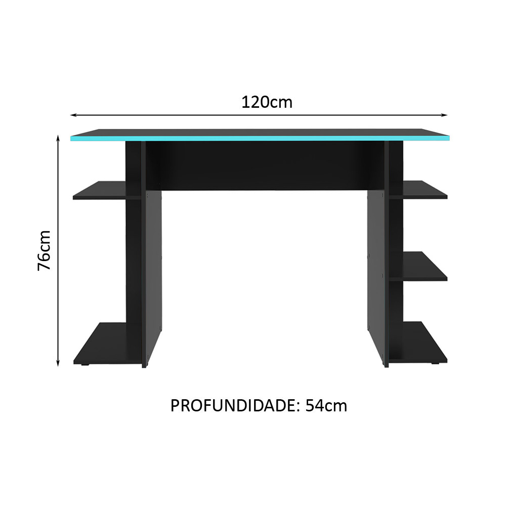 Mesa Gamer Escritorio Para Computador Madesa NA