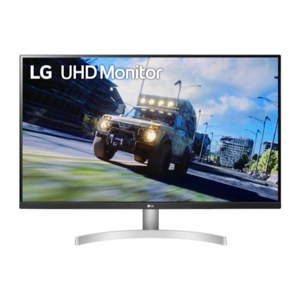 Monitor Gamer LG 32UN500-W LED 32'', 4K Ultra HD, FreeSync, HDMI, Bocinas Integradas (2 x 5W), Negro/Blanco.