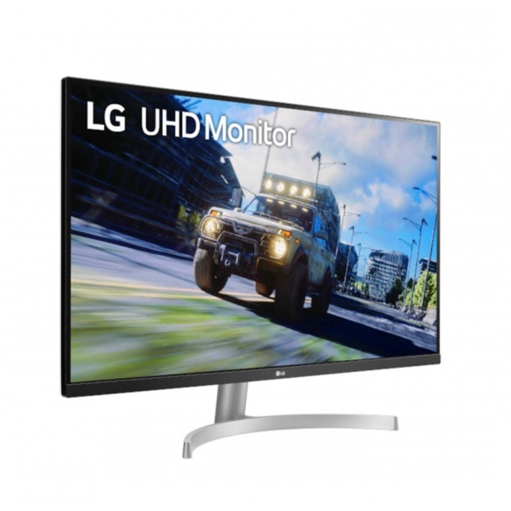 Monitor Gamer LG 32UN500-W LED 32'', 4K Ultra HD, FreeSync, HDMI, Bocinas Integradas (2 x 5W), Negro/Blanco.