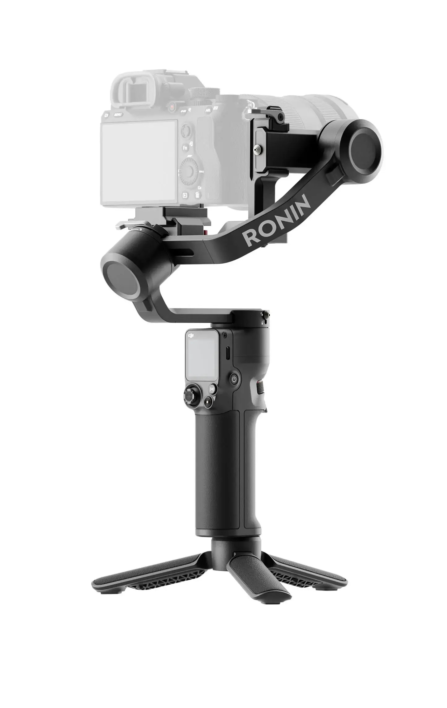 Estabilizador de Cardán de 3 Ejes Para Cámaras Marca DJI Modelo: Ronin RS 3 MINI, Color Negro