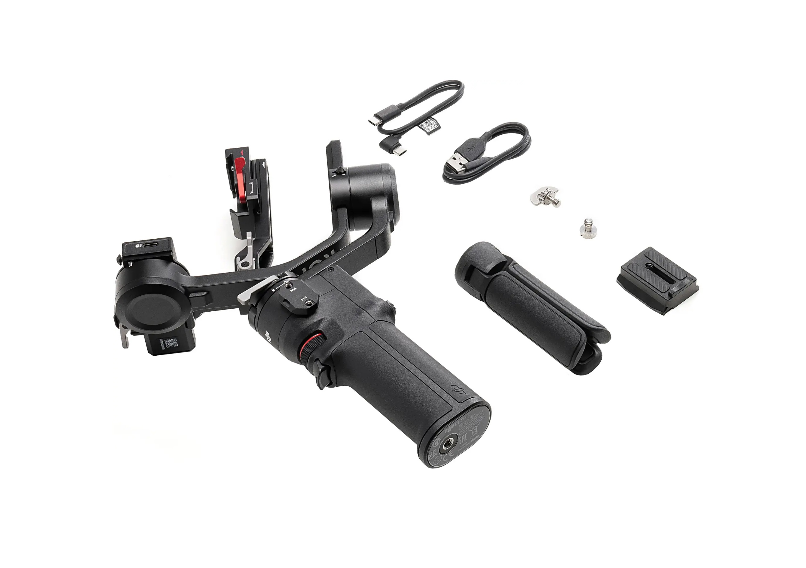 Estabilizador de Cardán de 3 Ejes Para Cámaras Marca DJI Modelo: Ronin RS 3 MINI, Color Negro